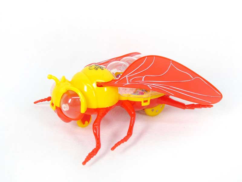 Pull Line Bee W/L(2C) toys