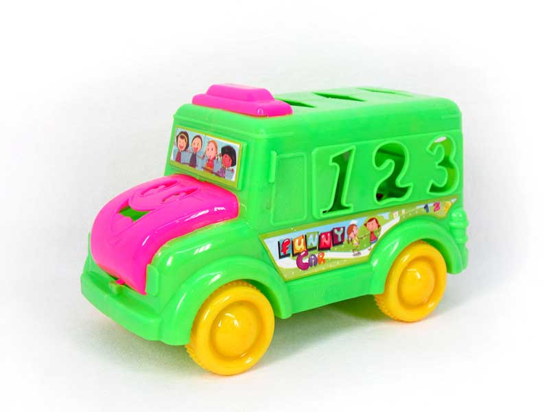 Pull Line Car W/Bell toys