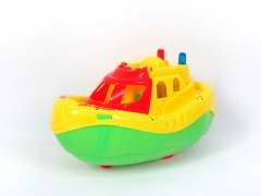 Pull Line Boat W/L toys