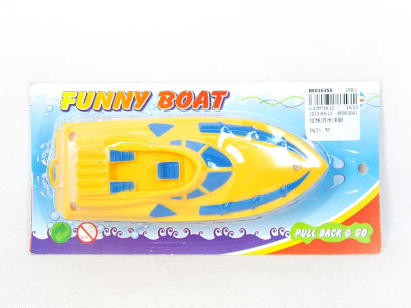 Pull Line Boat toys