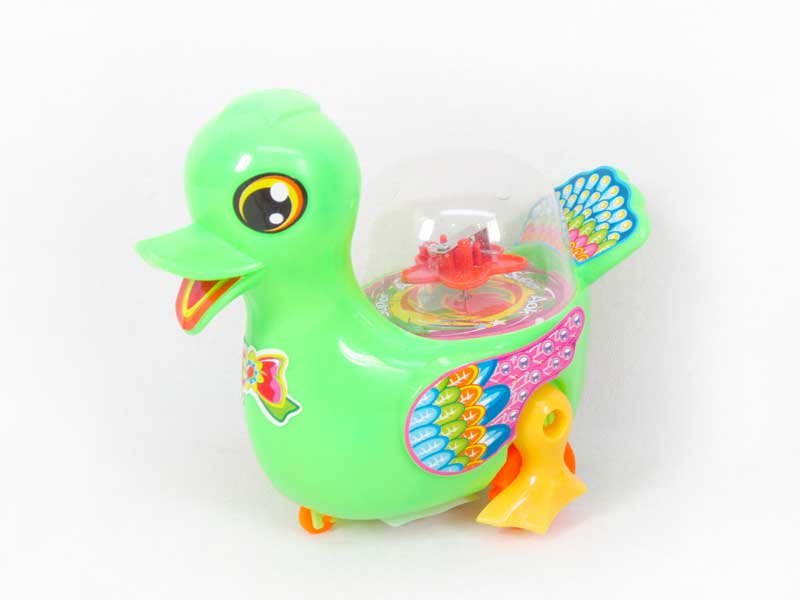 Pull Line Duck W/L(3C) toys