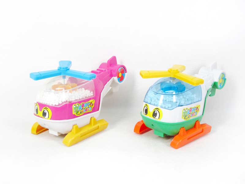 Pull Line Plane W/Snowflake(4C) toys