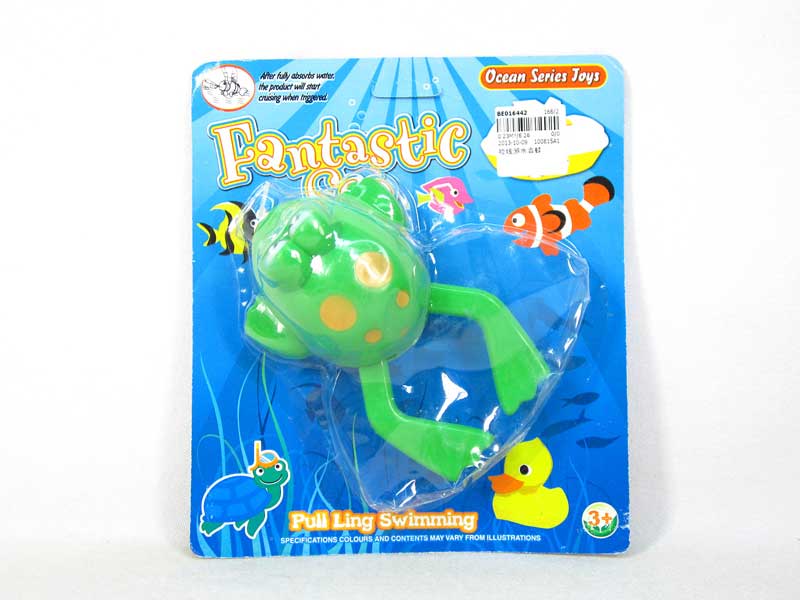 Pull Line Swimming Frog toys