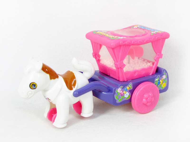 Pull Line Deer Car W/L(2C) toys