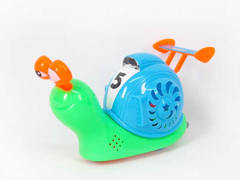 Pull Line Snail W/Bell(3C) toys