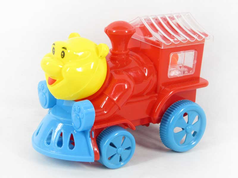 Pull Line Train W/Snow(3C) toys