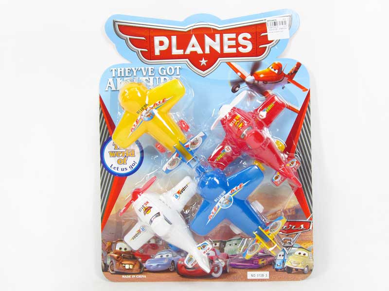 Pull Line Plane(4in1) toys