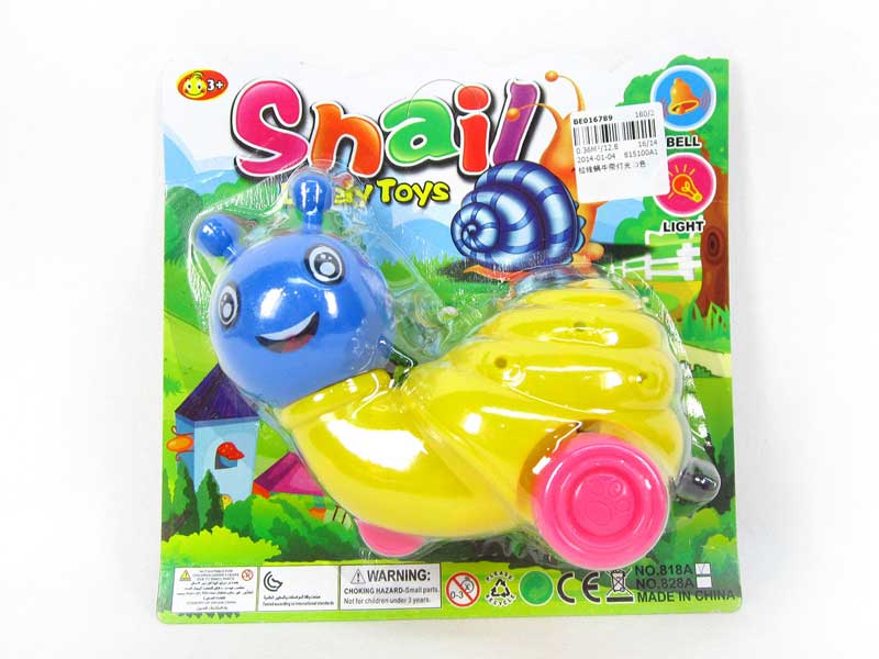 Pull line Snail W/L(3C) toys