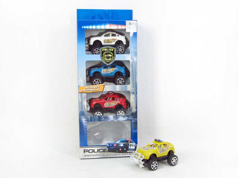 Pull Line Police Car(4in1) toys
