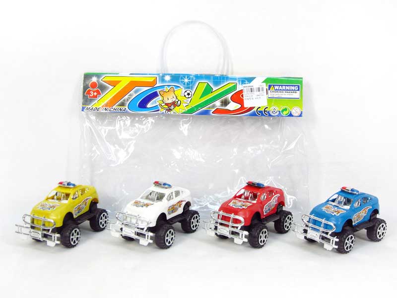 Pull Line Police Car(4in1) toys