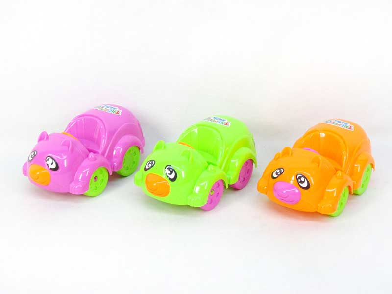 Pull Line Panda Car W/L(3C) toys