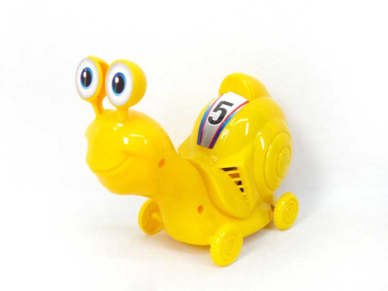 Pull Line Snail W/Bell(2C) toys