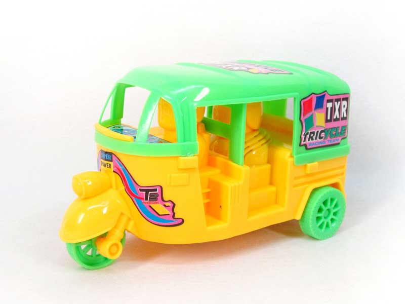 Pull Line Tricycle W/Bell toys