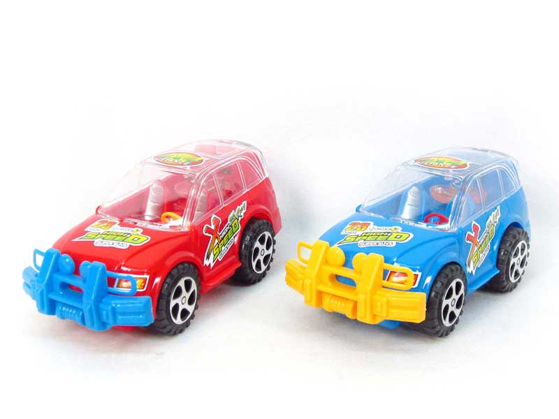 Pull Line Cross-country Car W/L(3C) toys