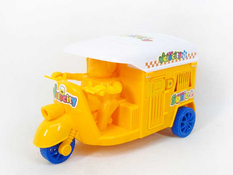 Pull Line Car W/Bell toys
