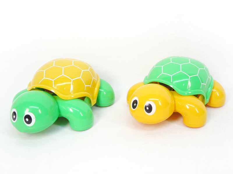 Pull Line Tortoise W/Bell(2C) toys