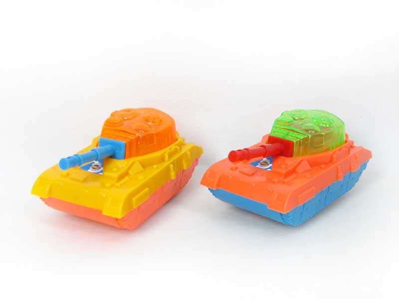 Pull Line Tank W/L(2C) toys