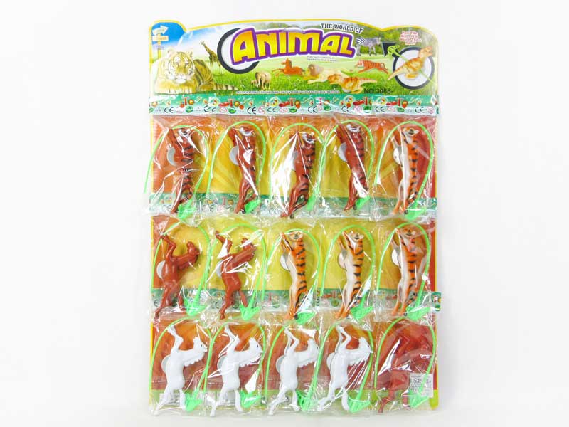 Pull Line Animal(15in1) toys