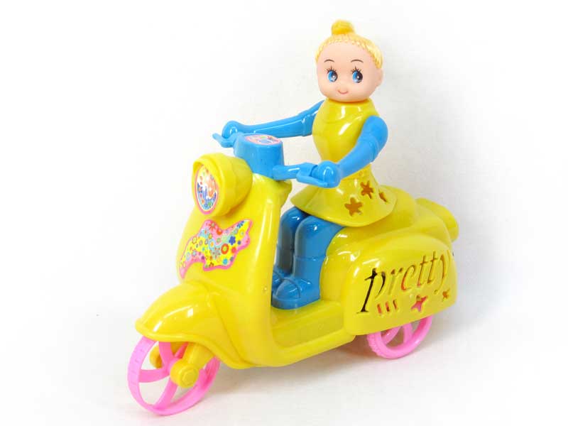 Pull Line Motorcycle(3C) toys