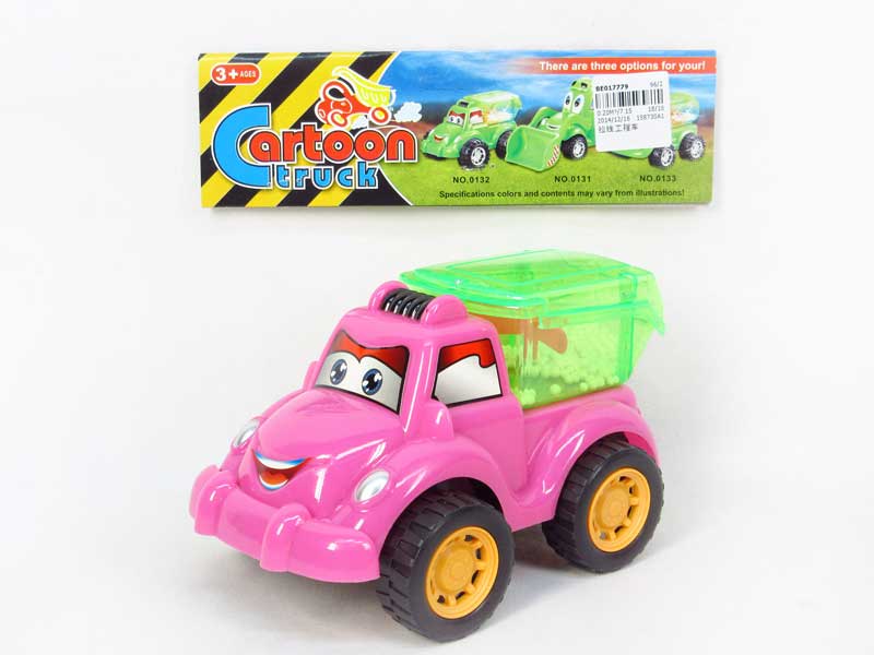 Pull Line Construction Truck toys