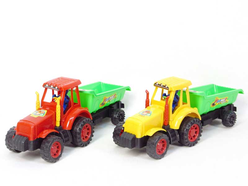 Pull Line Farmer Car toys