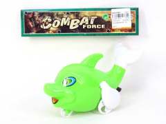 Pull Line Dolphin W/Bell(3C) toys