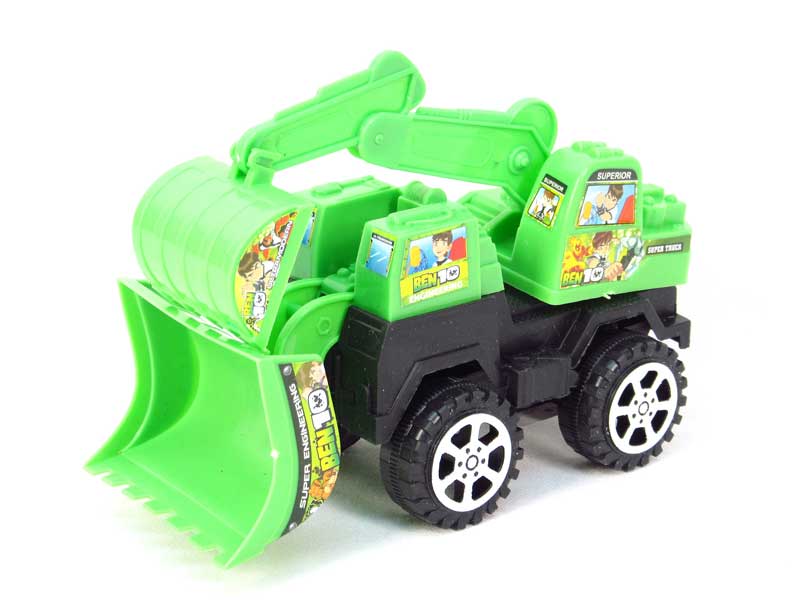 Pull Line Construction Truck toys