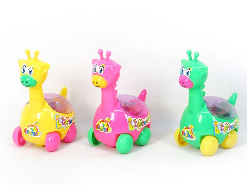 Pull Line Giraffe W/L(3C) toys