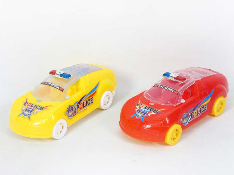 Pull Line Police Car W/L(2C) toys