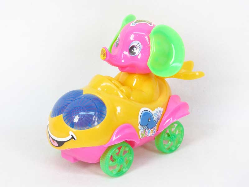Pull Linel Elephant W/Bell(3C) toys
