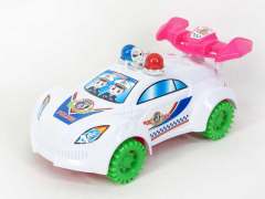 Pull Line Police Car W/Bell(3C)