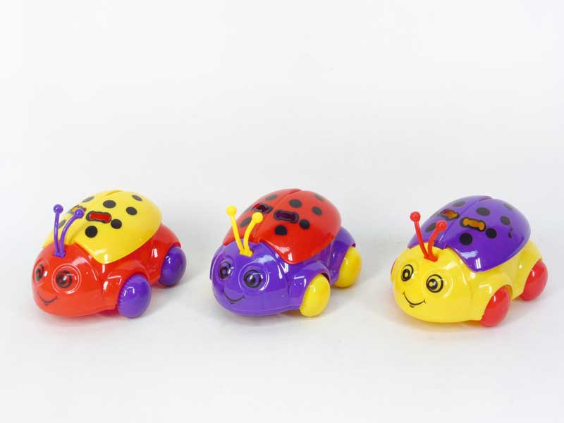 Pull Line Ladybug W/L(3C) toys