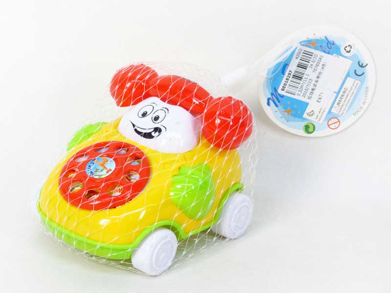 Pull Line Car W/Bell(4C) toys