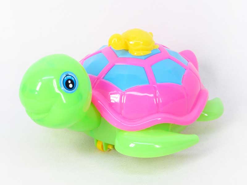 Pull Line Tortoise W/Bell(4C) toys