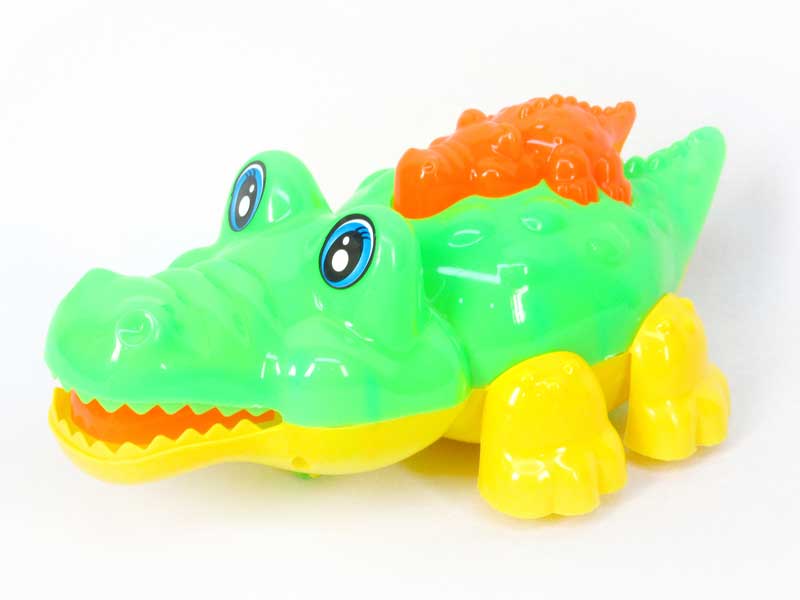 Pull Line Crocodile W/Bell(3C) toys