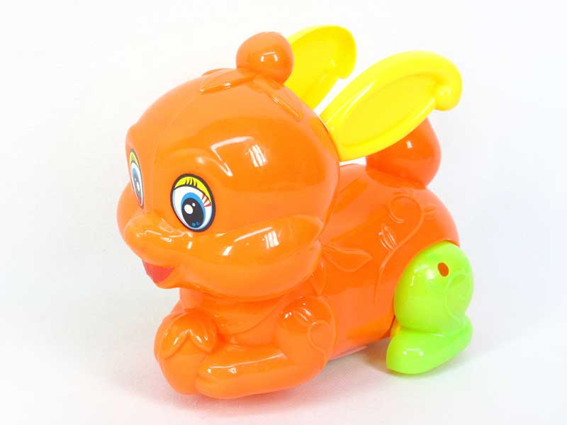 Pull Line Rabbit W/Bell toys