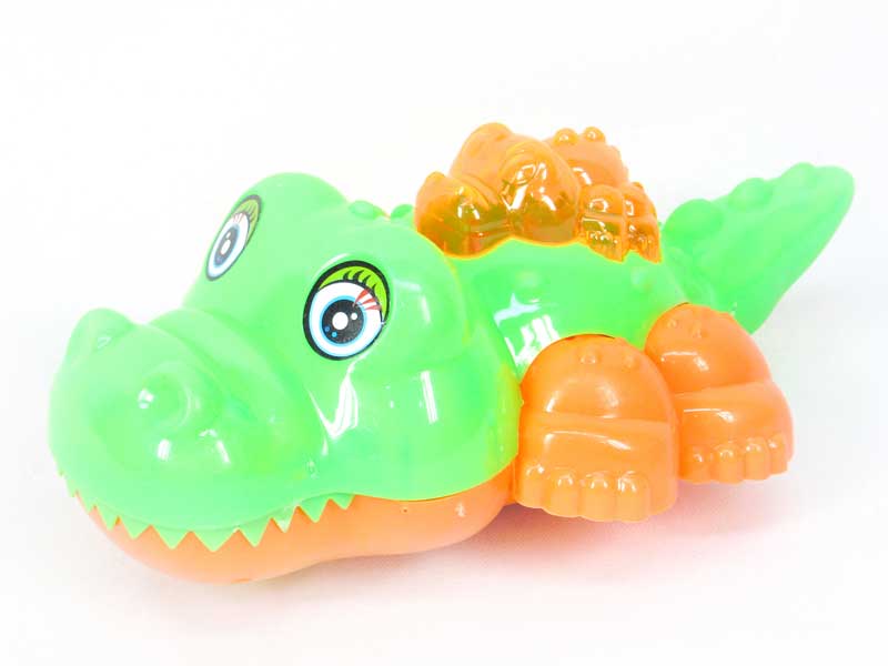 Pull Line Crocodile W/Bell(2C) toys