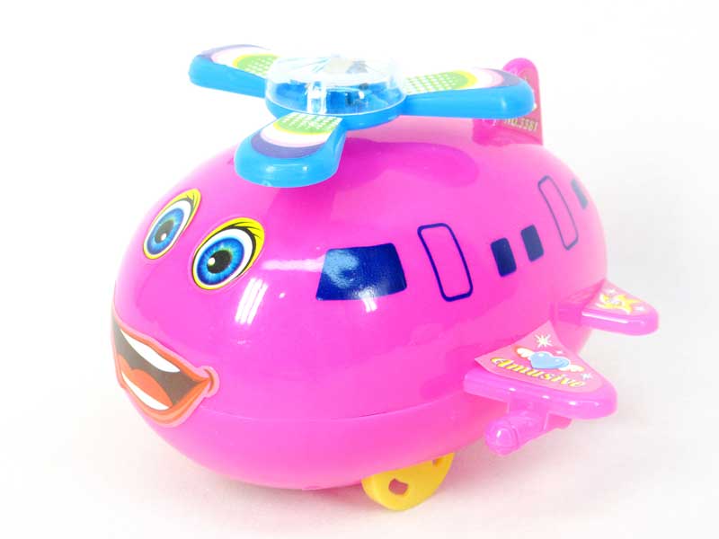 Pull Line Plane W/L(3C) toys
