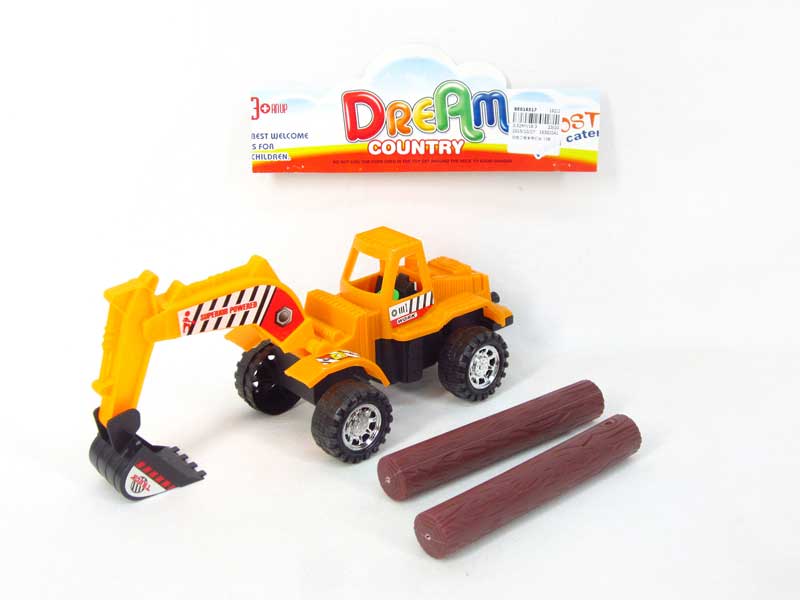 Pull Line Construction Truck W/L(2C) toys