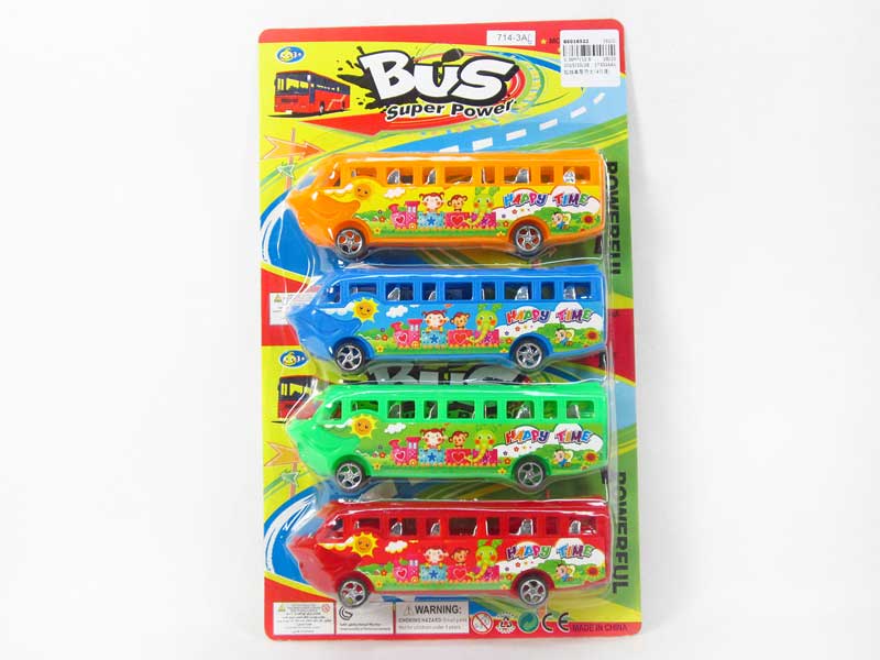 Pull Line Bus(4in1) toys
