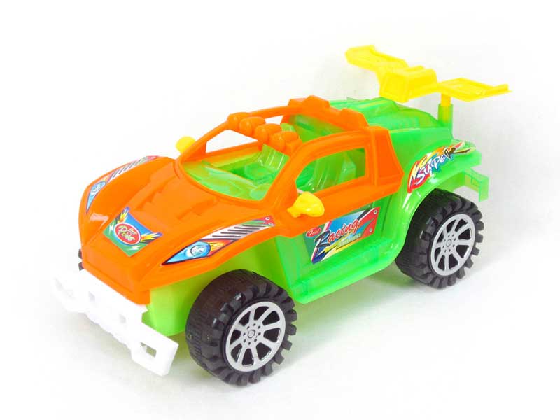Pull Line Cross-country Car W/L_Bell(4C) toys