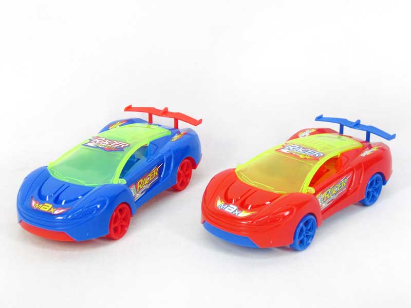 Pull Line Sports Car W/L(3C) toys