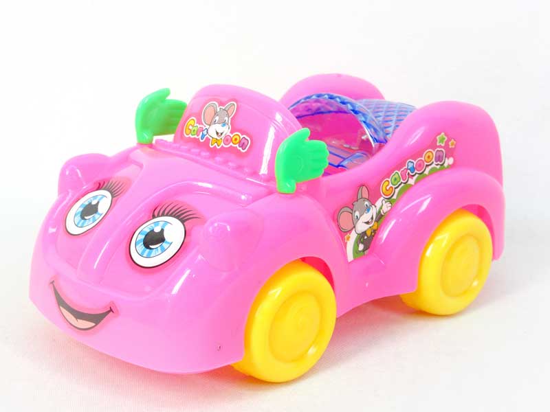 Pull Line Sport Car W/L(3C) toys