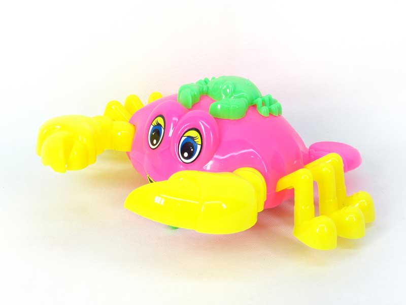 Pull Line Crab W/L_Bell(3C) toys