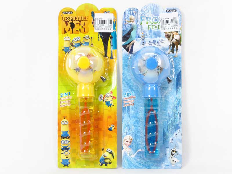 Pull Line Fan & Bubble(4S) toys