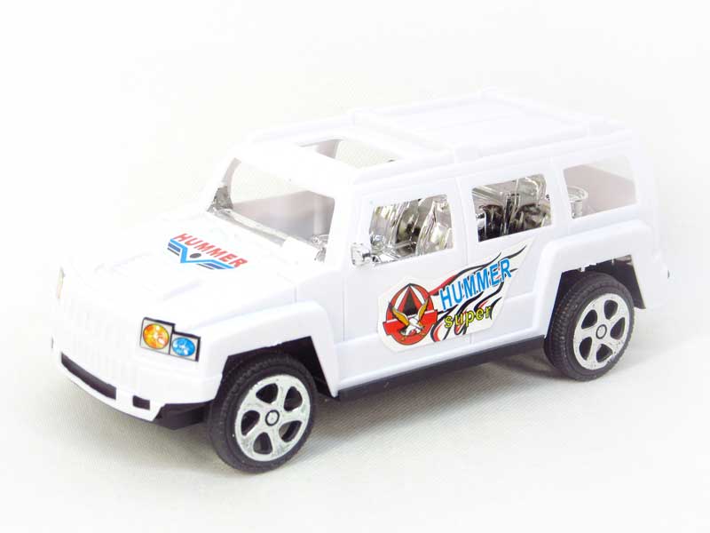 Pull Line Police Car(3c) toys