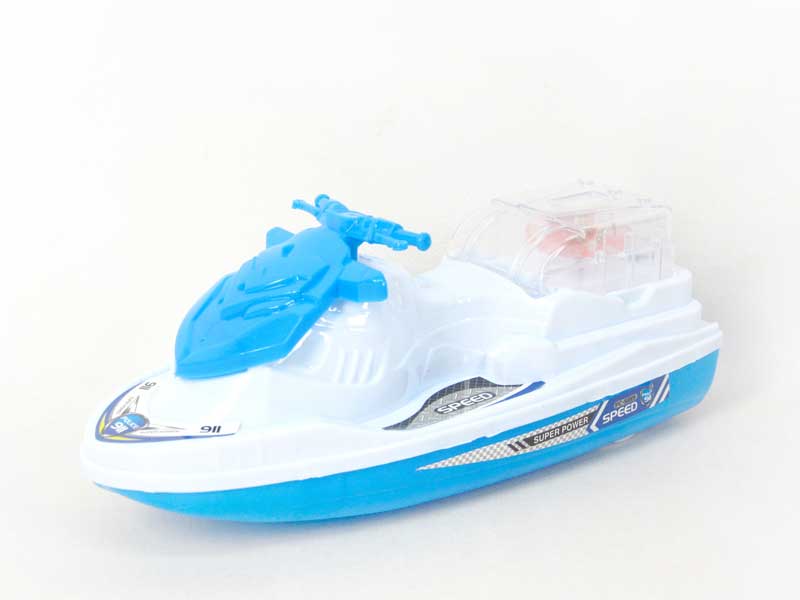Pull Line Motor Boat W/L(2C) toys