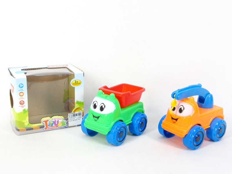 Pull Line Construction Truck(4S) toys