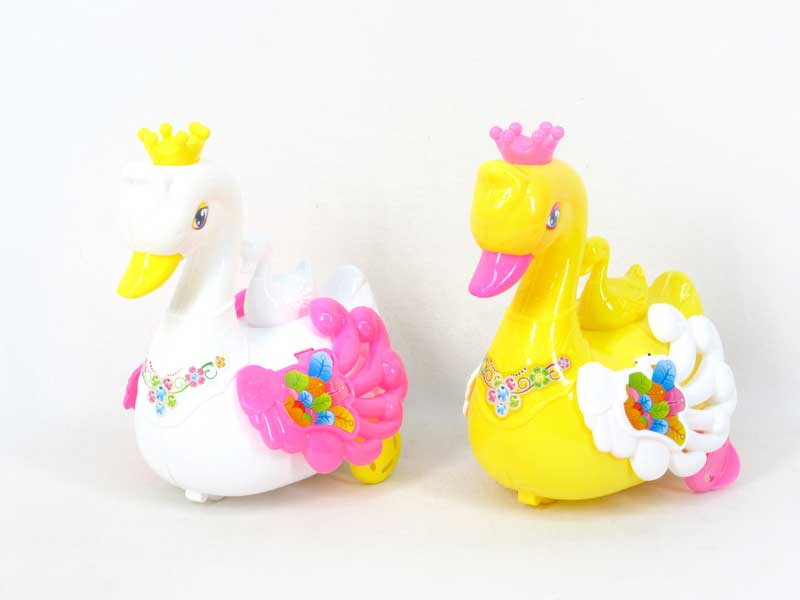Pull Line Swan W/Bell(3C) toys