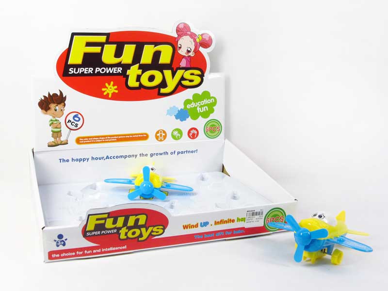 Pull Line Plane(6in1) toys
